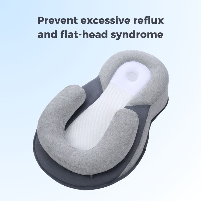 CozyCloud - Anti-reflux & Anti-flat head syndrome lounger