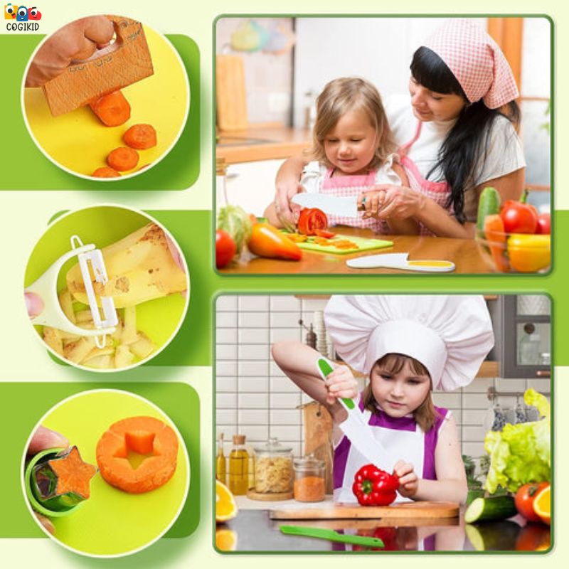 Kit Ustensiles Enfants - L'Aventure Culinaire des Jeunes Chefs
